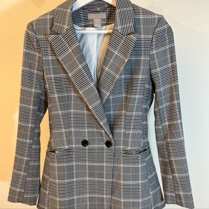 H&M Classic Black & White Blazer (sz 2)